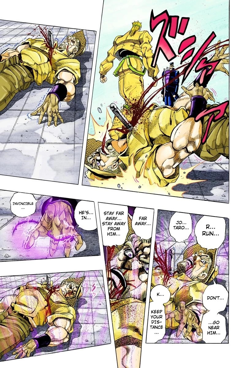 JoJo’s Bizarre Adventure Part 3 – Stardust Crusaders (Official Colored) Chapter 143 - Page 4