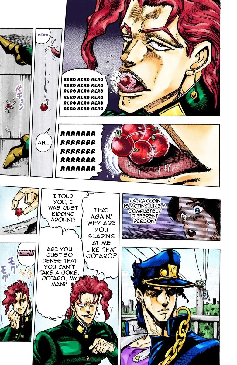 JoJo’s Bizarre Adventure Part 3 – Stardust Crusaders (Official Colored) Chapter 24 - Page 11