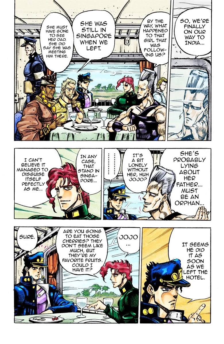 JoJo’s Bizarre Adventure Part 3 – Stardust Crusaders (Official Colored) Chapter 26 - Page 3