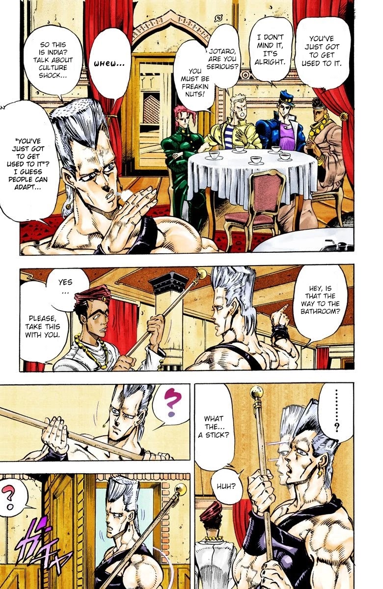 JoJo’s Bizarre Adventure Part 3 – Stardust Crusaders (Official Colored) Chapter 27 - Page 3