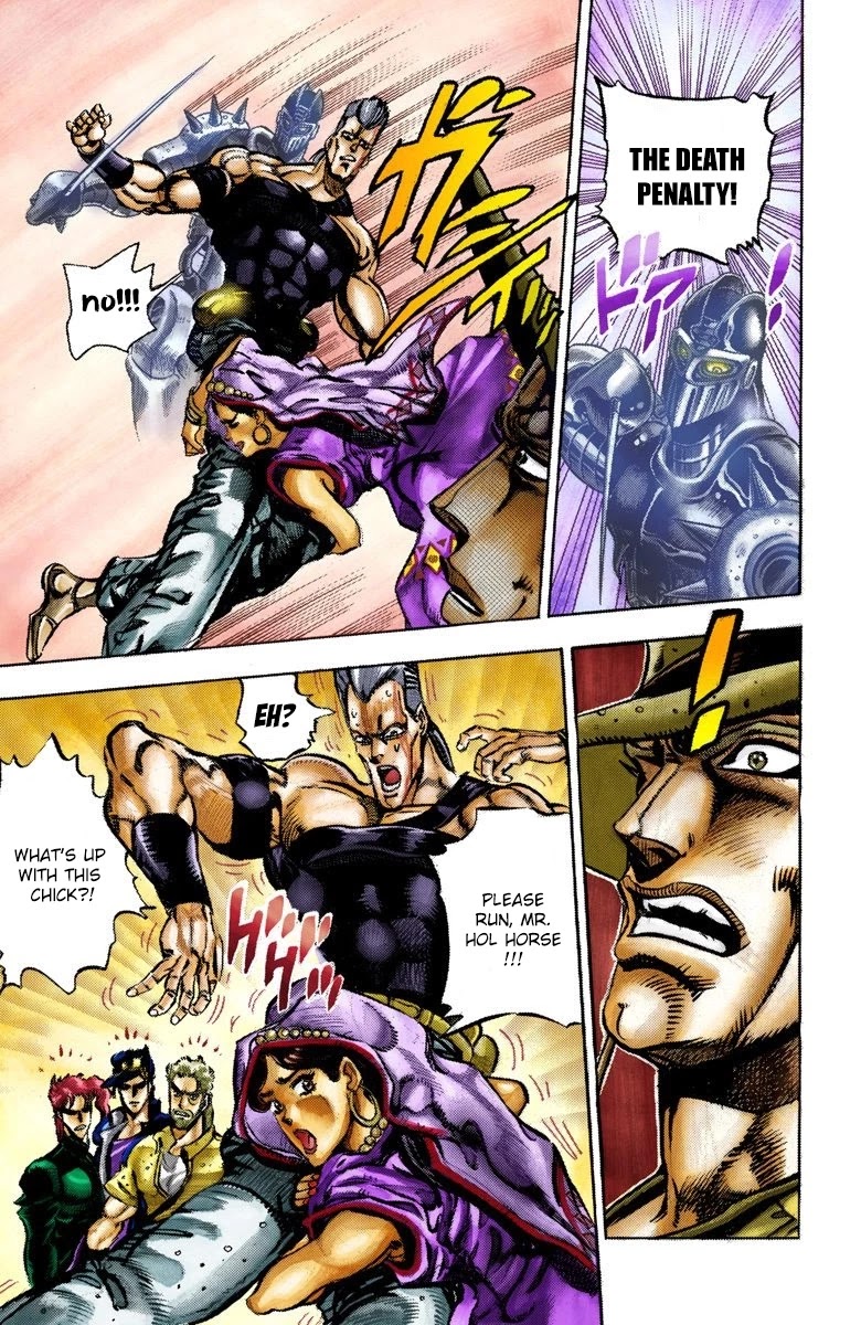 JoJo’s Bizarre Adventure Part 3 – Stardust Crusaders (Official Colored) Chapter 33 - Page 13