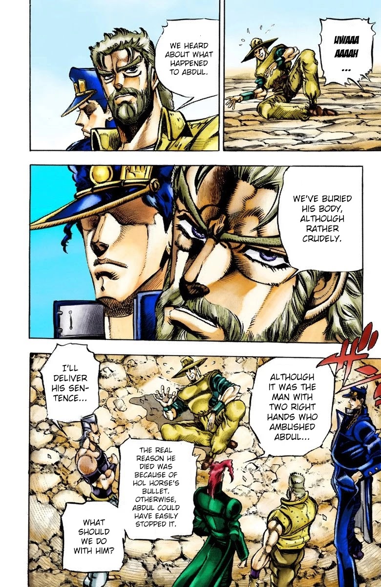 JoJo’s Bizarre Adventure Part 3 – Stardust Crusaders (Official Colored) Chapter 33 - Page 9