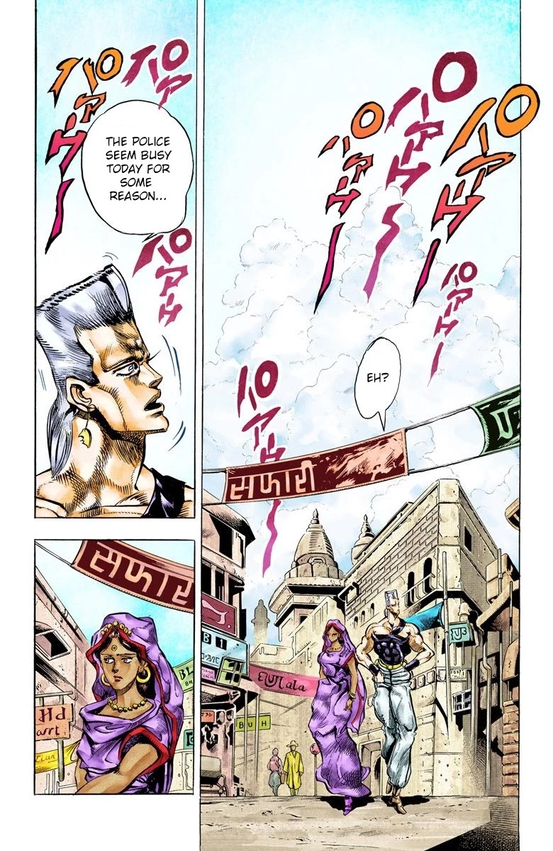 JoJo’s Bizarre Adventure Part 3 – Stardust Crusaders (Official Colored) Chapter 35 - Page 4