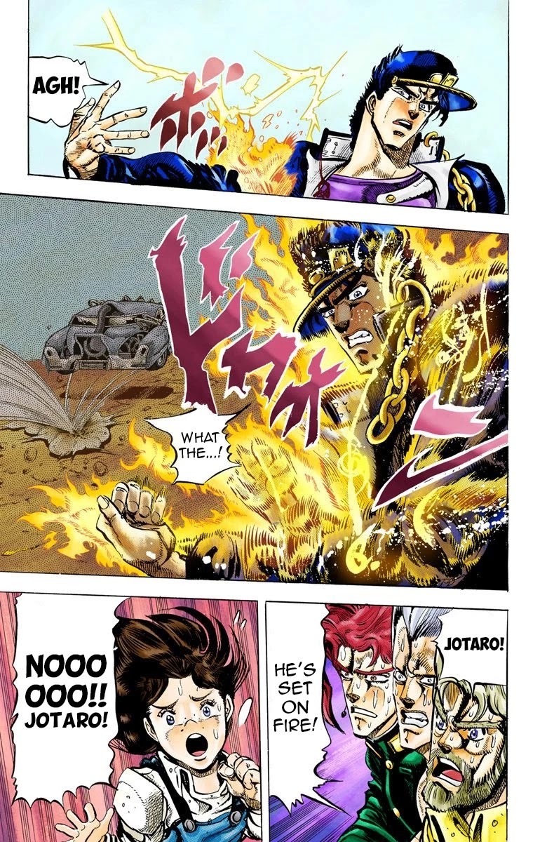 JoJo’s Bizarre Adventure Part 3 – Stardust Crusaders (Official Colored) Chapter 40 - Page 17