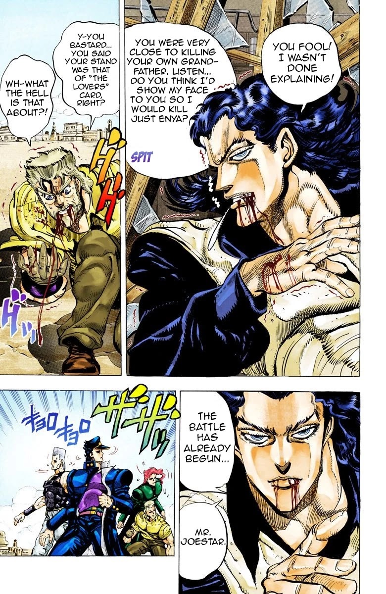 JoJo’s Bizarre Adventure Part 3 – Stardust Crusaders (Official Colored) Chapter 48 - Page 6