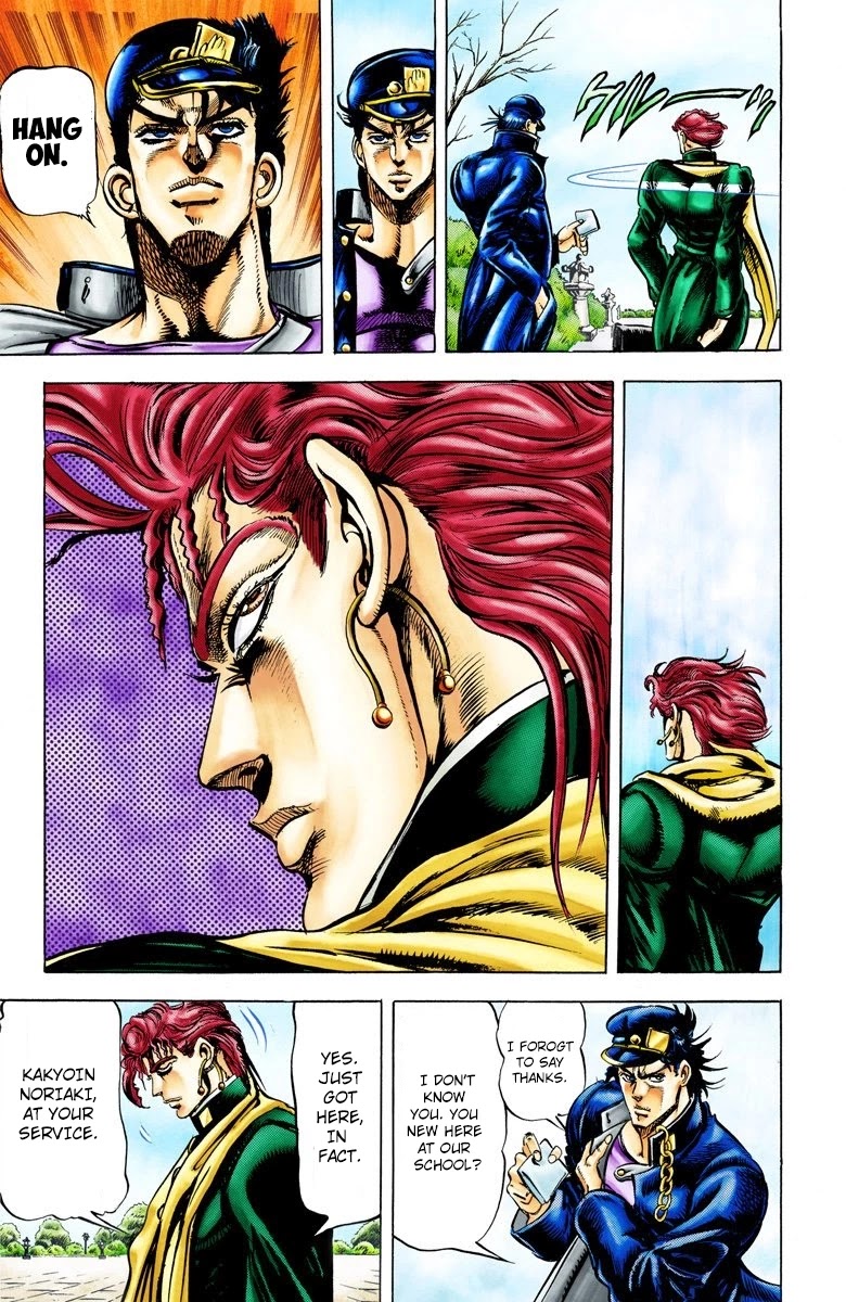 JoJo’s Bizarre Adventure Part 3 – Stardust Crusaders (Official Colored) Chapter 5 - Page 6