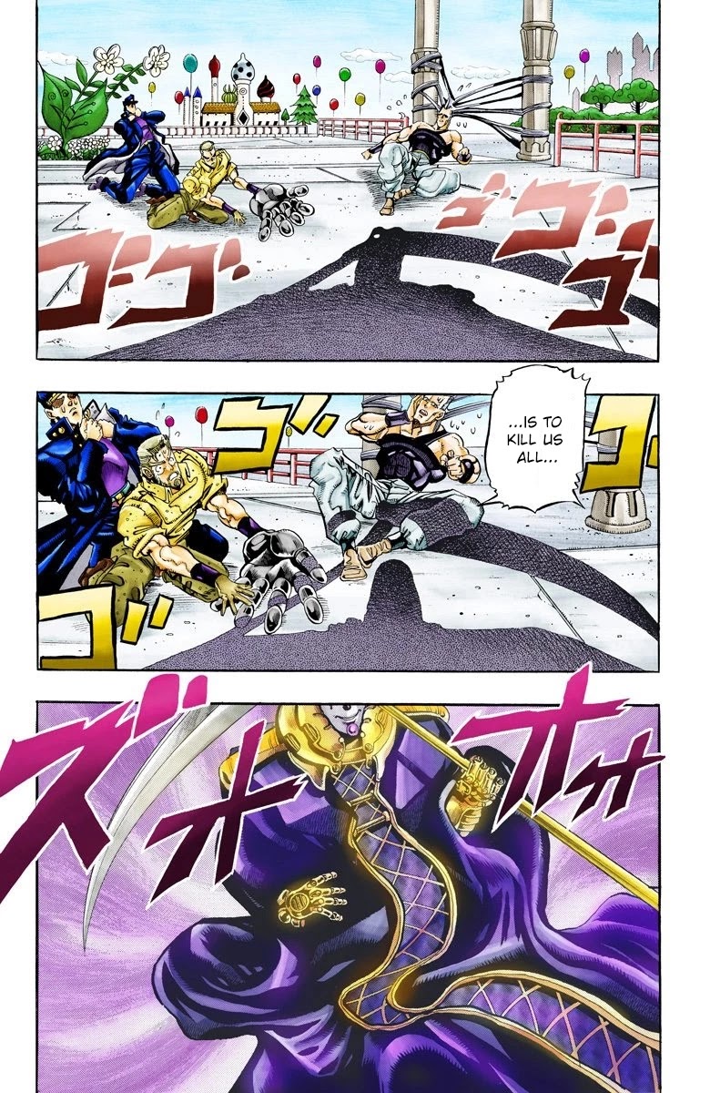 JoJo’s Bizarre Adventure Part 3 – Stardust Crusaders (Official Colored) Chapter 59 - Page 12