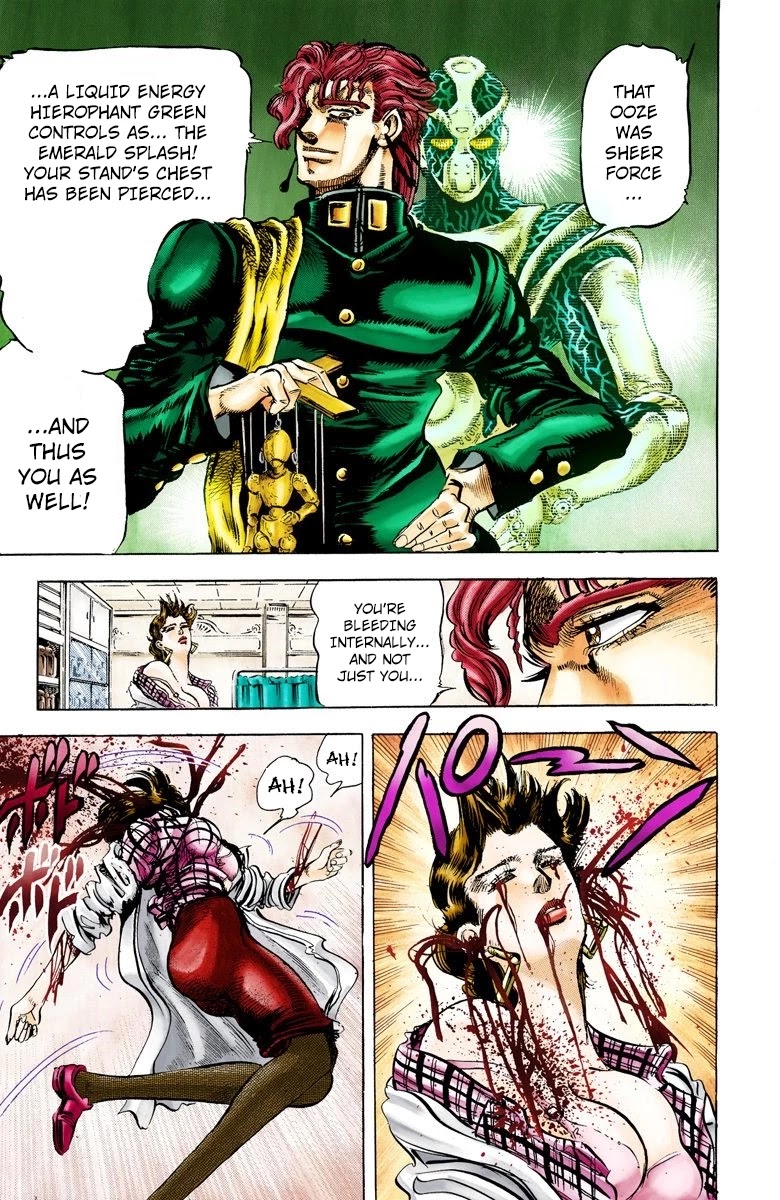 JoJo’s Bizarre Adventure Part 3 – Stardust Crusaders (Official Colored) Chapter 6 - Page 13