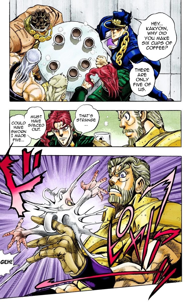 JoJo’s Bizarre Adventure Part 3 – Stardust Crusaders (Official Colored) Chapter 66 - Page 10