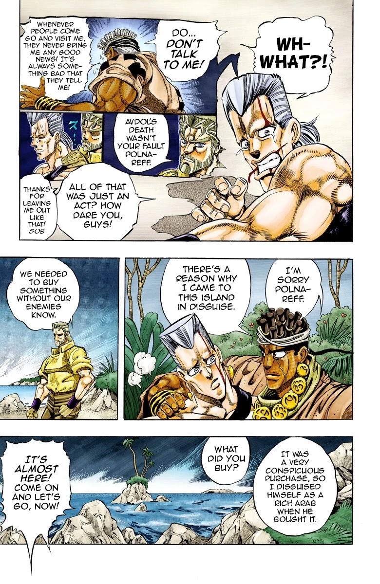 JoJo’s Bizarre Adventure Part 3 – Stardust Crusaders (Official Colored) Chapter 66 - Page 12