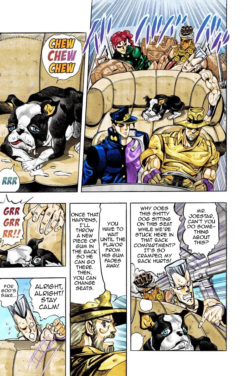 JoJo’s Bizarre Adventure Part 3 – Stardust Crusaders (Official Colored) Chapter 71 - Page 14