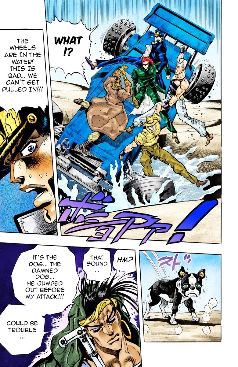 JoJo’s Bizarre Adventure Part 3 – Stardust Crusaders (Official Colored) Chapter 72 - Page 9