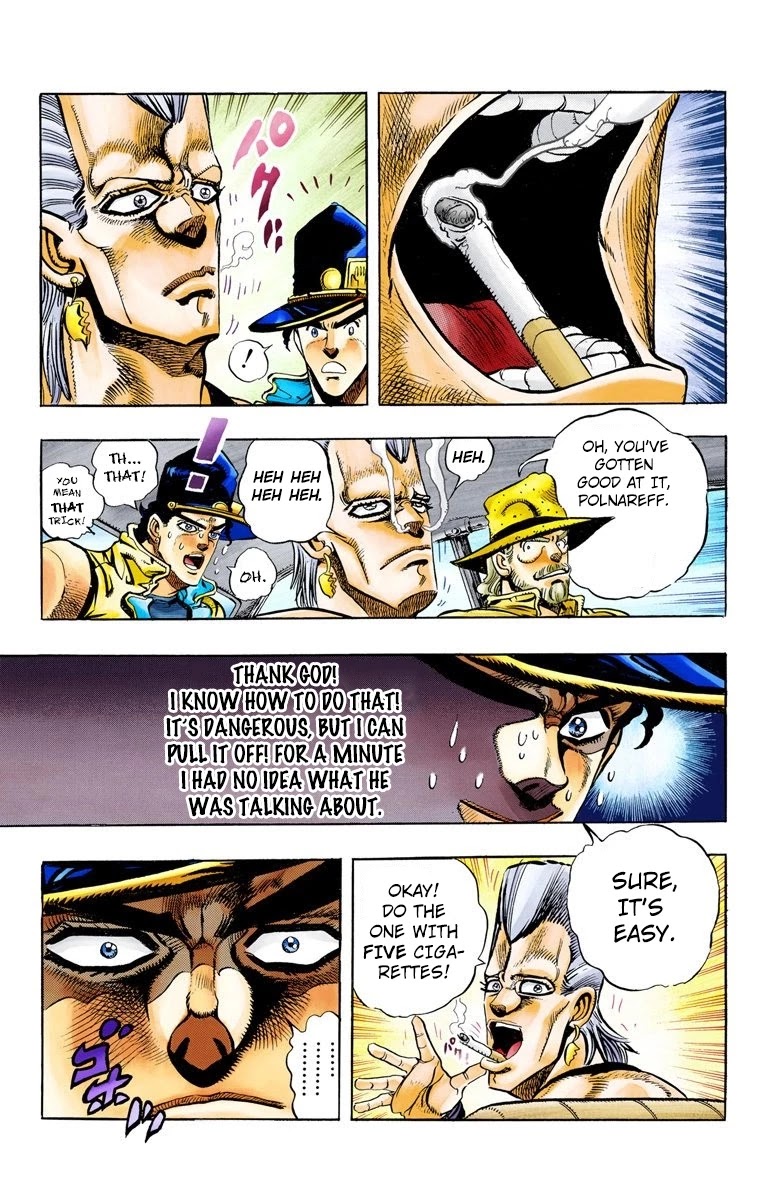 JoJo’s Bizarre Adventure Part 3 – Stardust Crusaders (Official Colored) Chapter 78 - Page 3