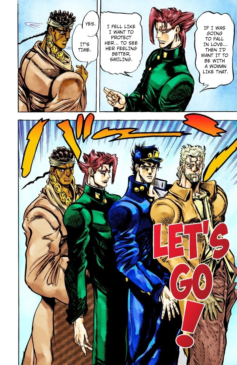 JoJo’s Bizarre Adventure Part 3 – Stardust Crusaders (Official Colored) Chapter 9 - Page 13