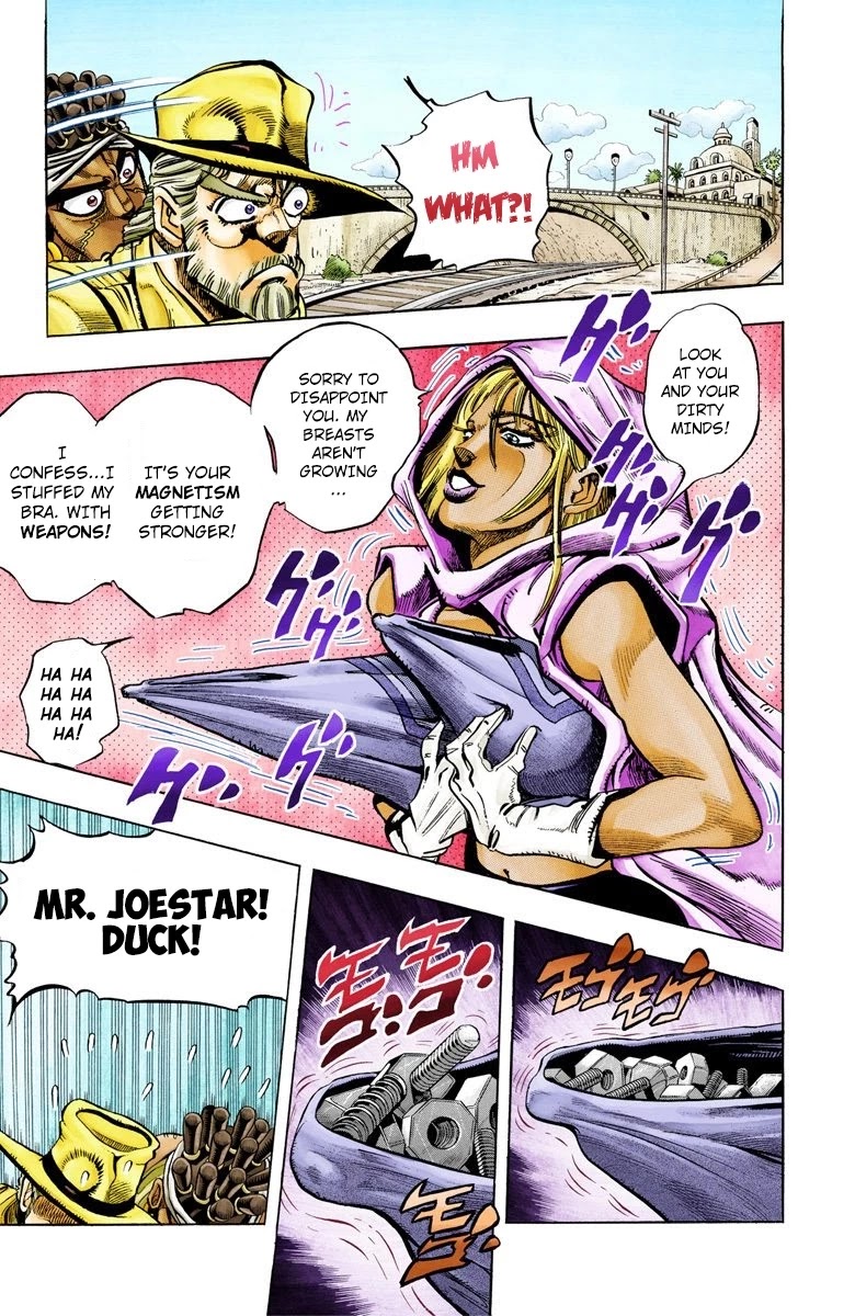 JoJo’s Bizarre Adventure Part 3 – Stardust Crusaders (Official Colored) Chapter 90 - Page 3