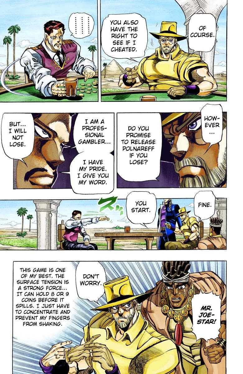 JoJo’s Bizarre Adventure Part 3 – Stardust Crusaders (Official Colored) Chapter 99 - Page 3