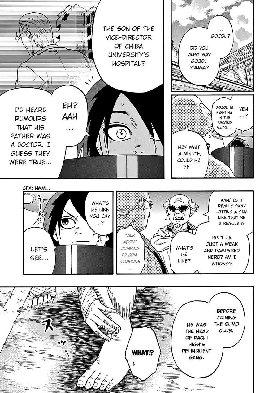 Hinomaru Sumo Chapter 100 - Page 9