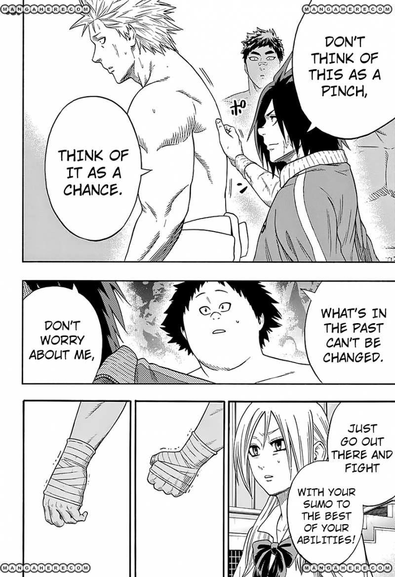 Hinomaru Sumo Chapter 123 - Page 15