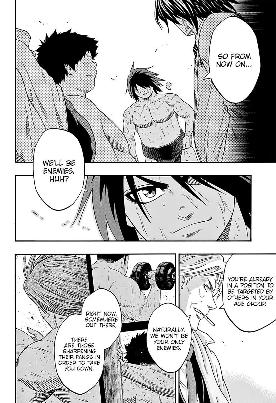 Hinomaru Sumo Chapter 157 - Page 16