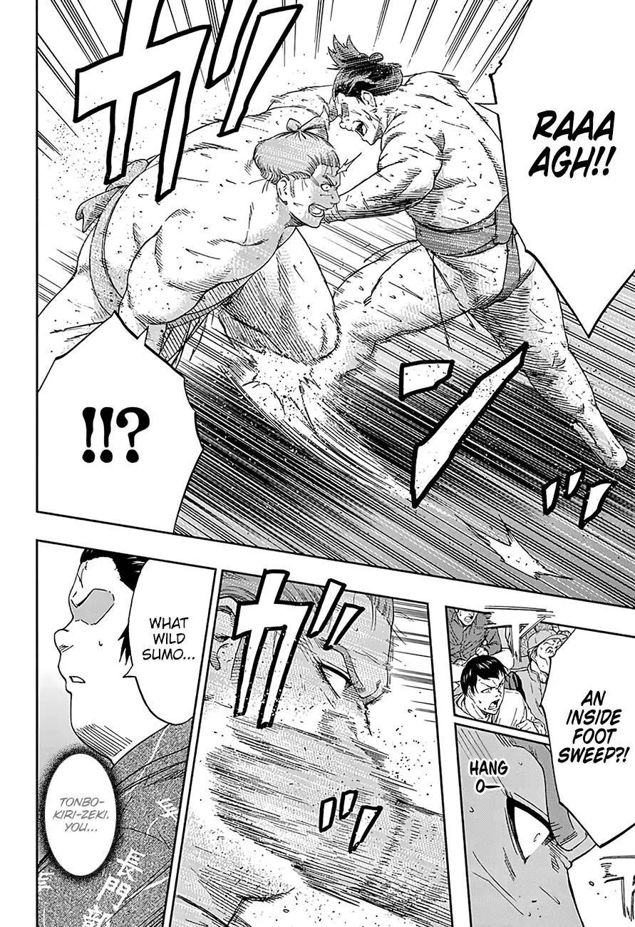 Hinomaru Sumo Chapter 184 - Page 14