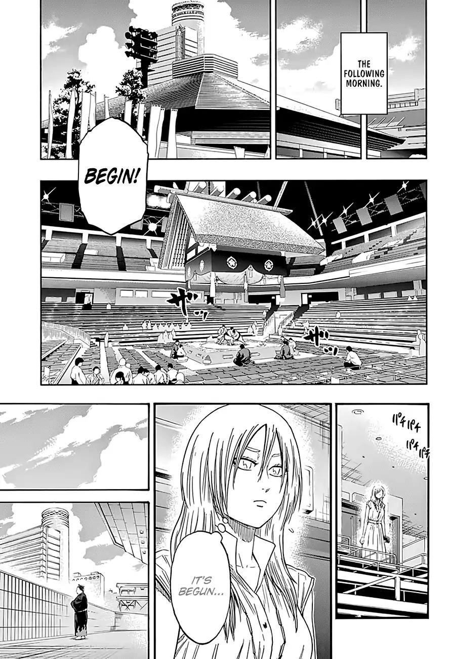 Hinomaru Sumo Chapter 192 - Page 14