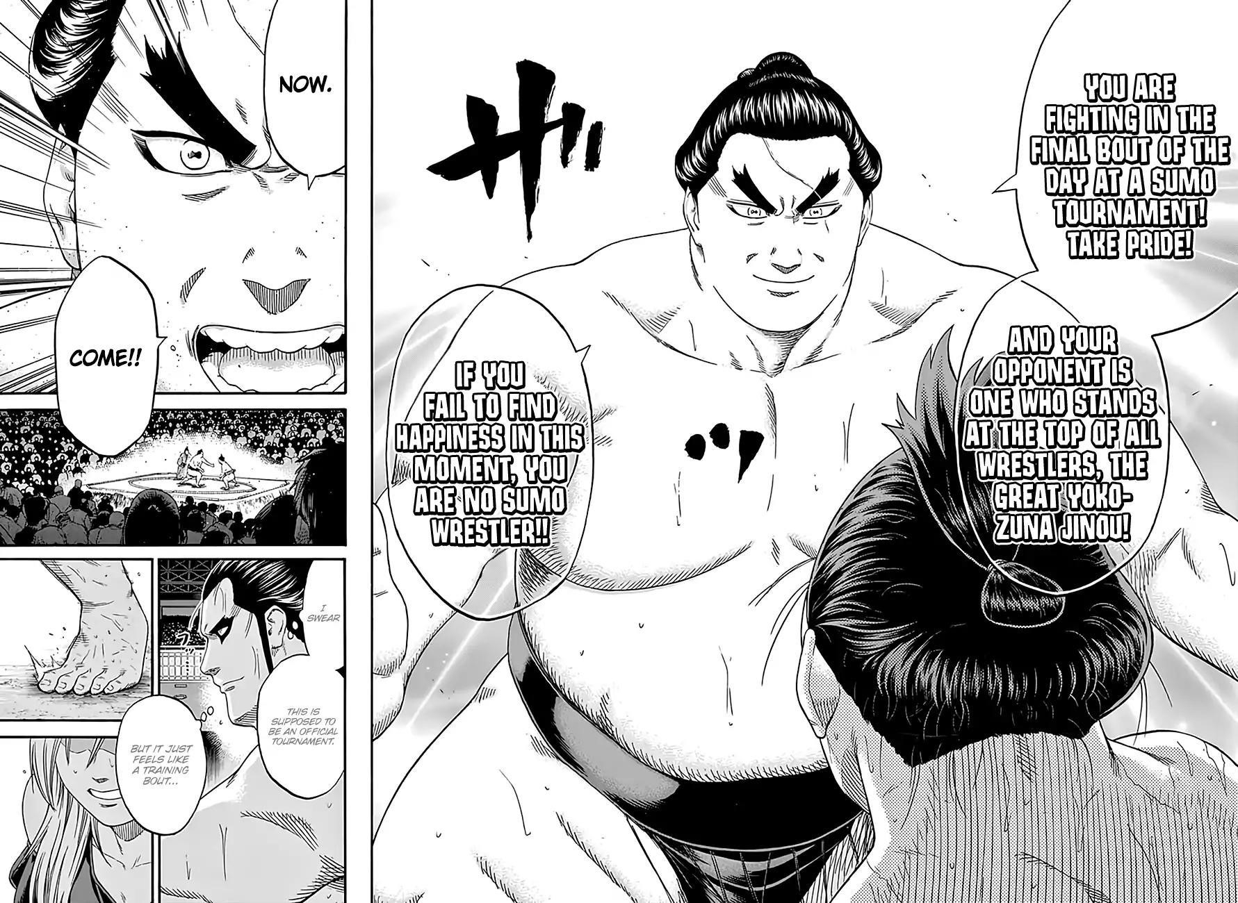 Hinomaru Sumo Chapter 200 - Page 18