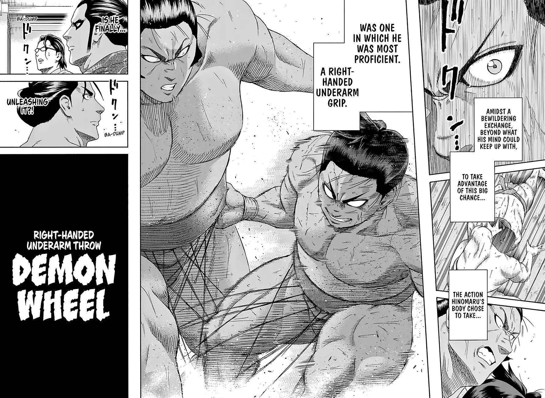 Hinomaru Sumo Chapter 208 - Page 14