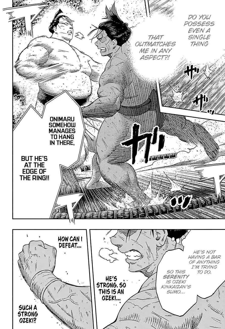 Hinomaru Sumo Chapter 216 - Page 14