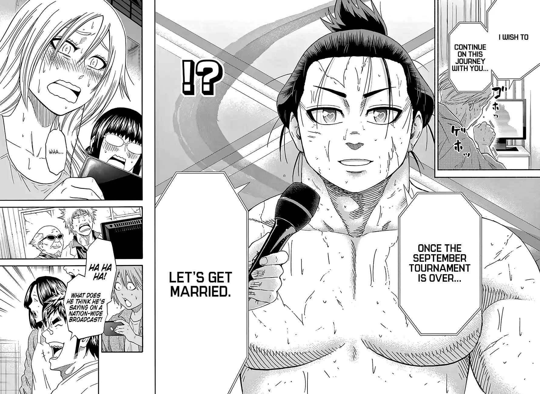 Hinomaru Sumo Chapter 218 - Page 11