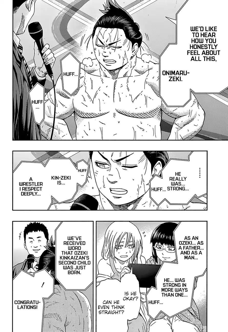 Hinomaru Sumo Chapter 218 - Page 9