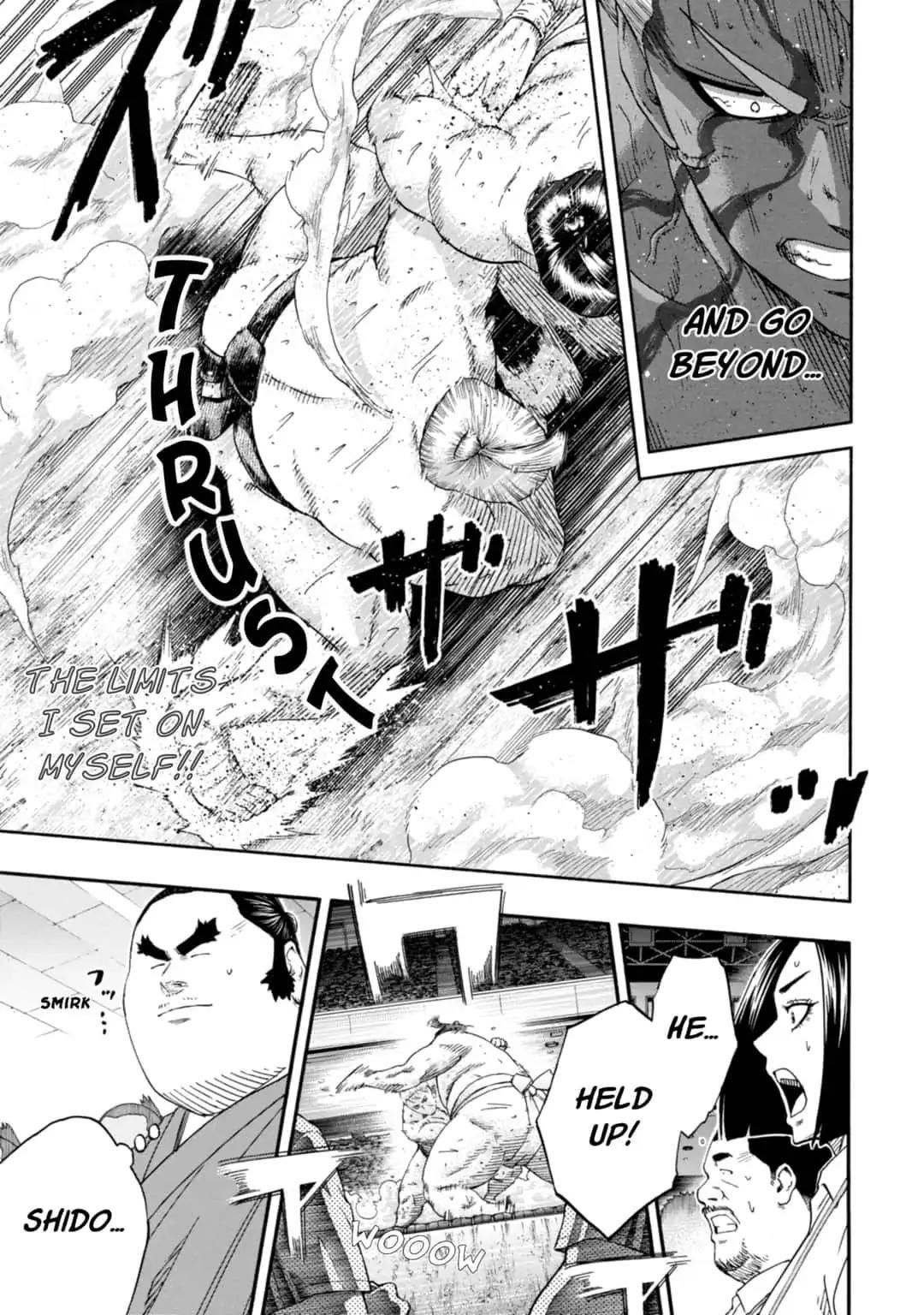 Hinomaru Sumo Chapter 226 - Page 15