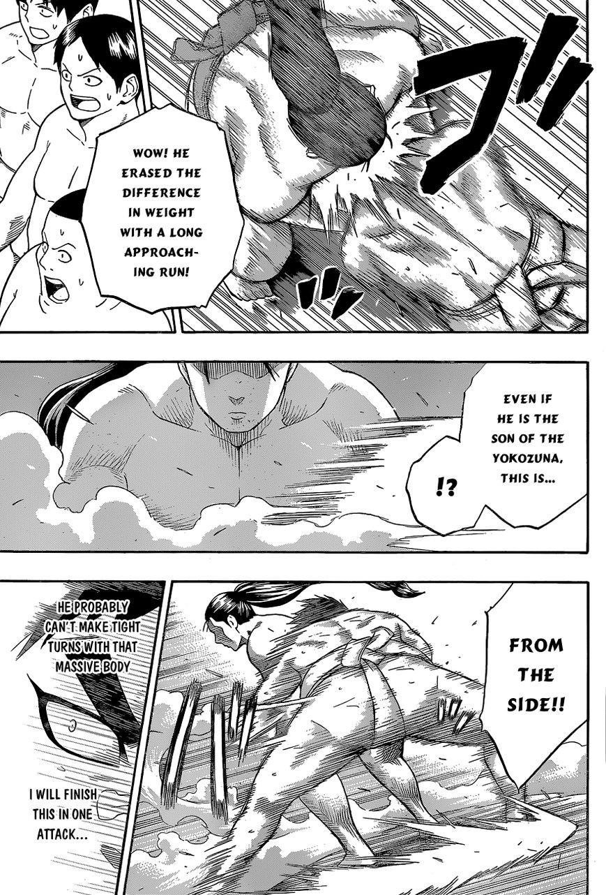 Hinomaru Sumo Chapter 23 - Page 15