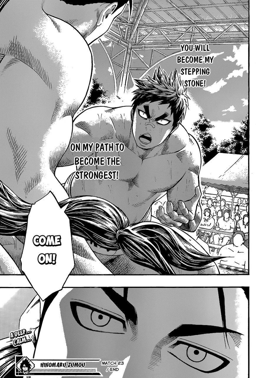 Hinomaru Sumo Chapter 23 - Page 19