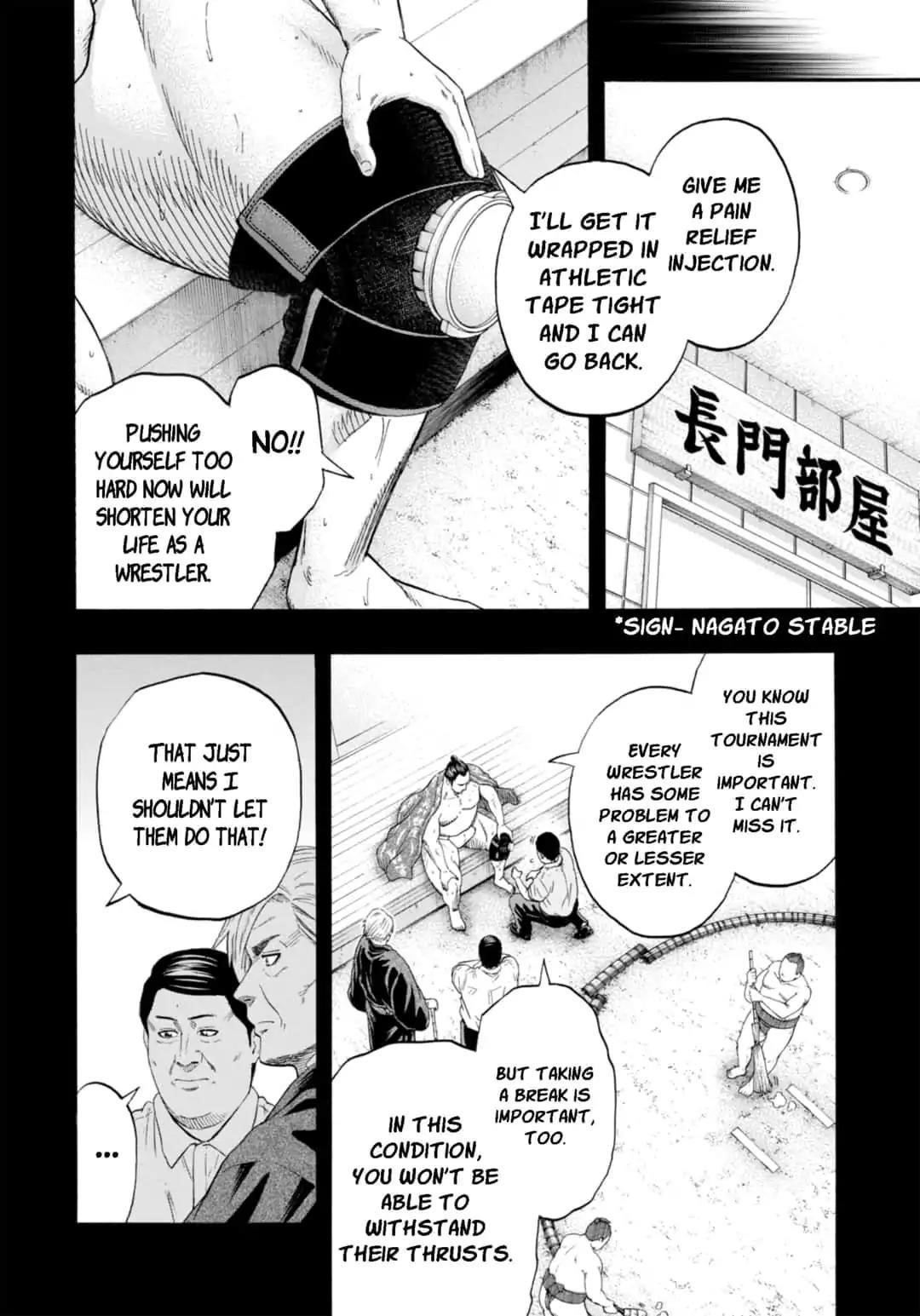 Hinomaru Sumo Chapter 231 - Page 8