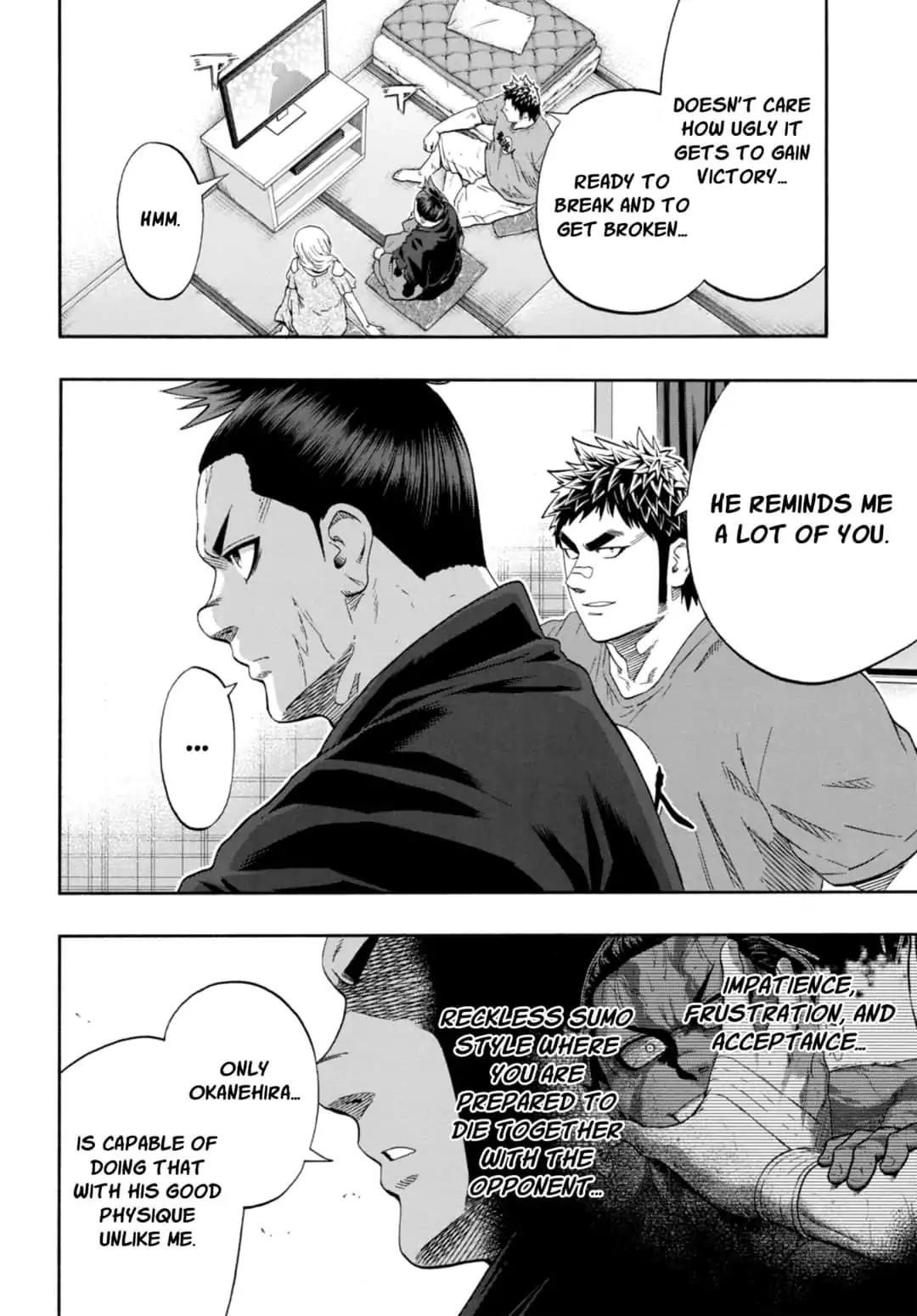 Hinomaru Sumo Chapter 233 - Page 2