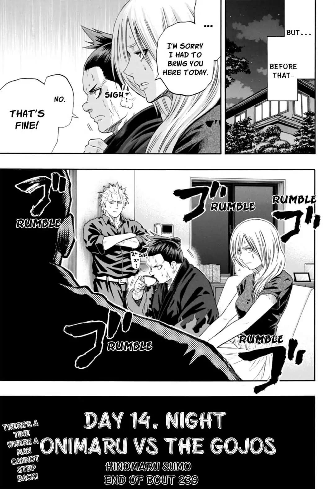 Hinomaru Sumo Chapter 239 - Page 19