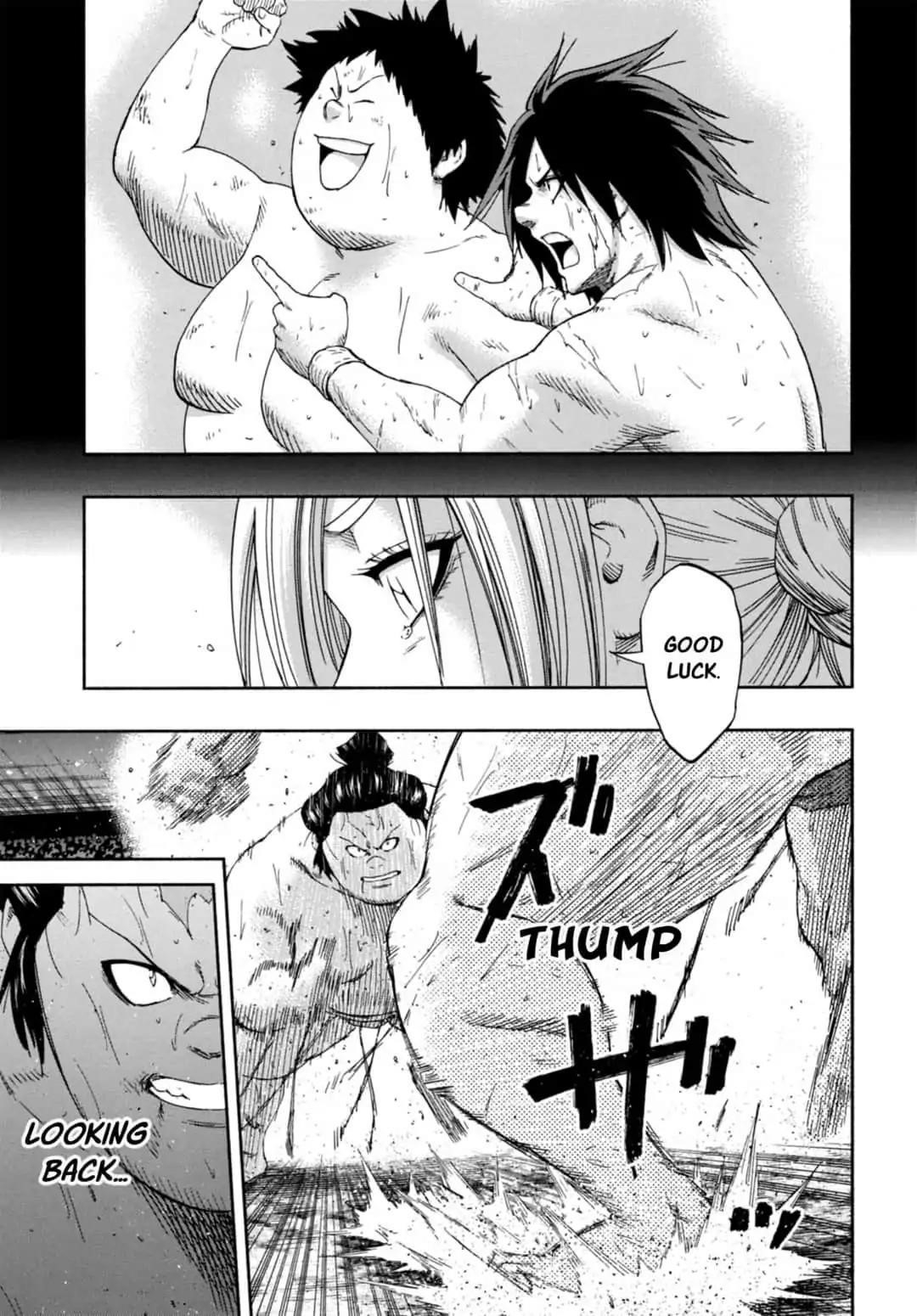 Hinomaru Sumo Chapter 242 - Page 8