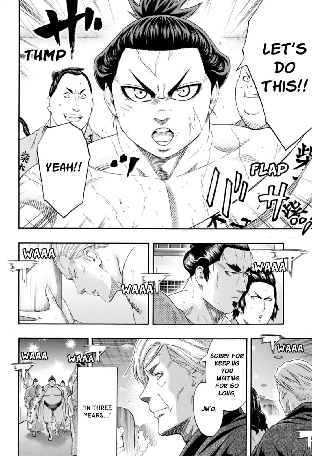 Hinomaru Sumo Chapter 244 - Page 16