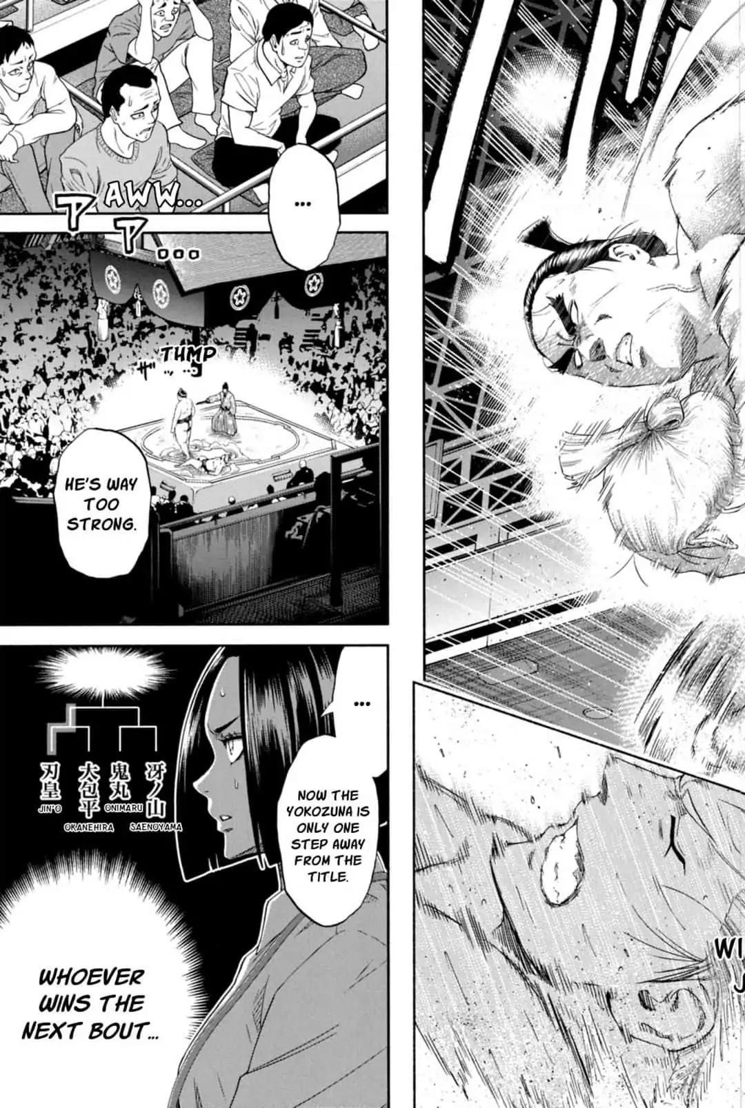 Hinomaru Sumo Chapter 245 - Page 7