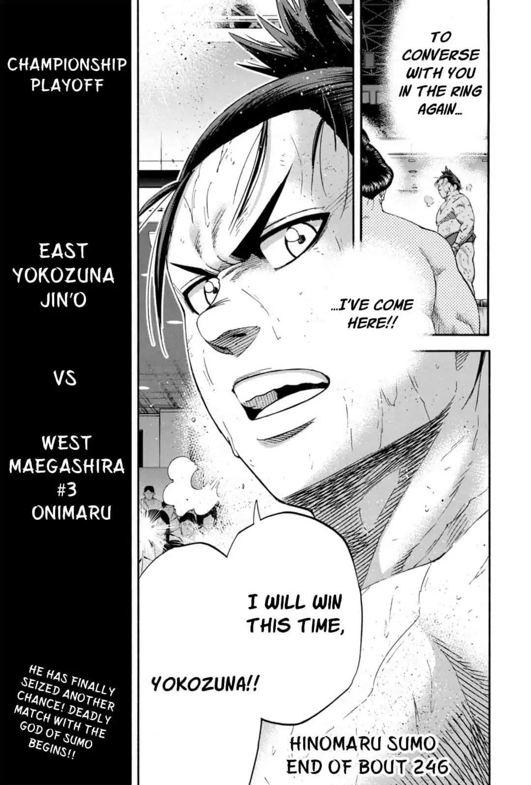 Hinomaru Sumo Chapter 246 - Page 25