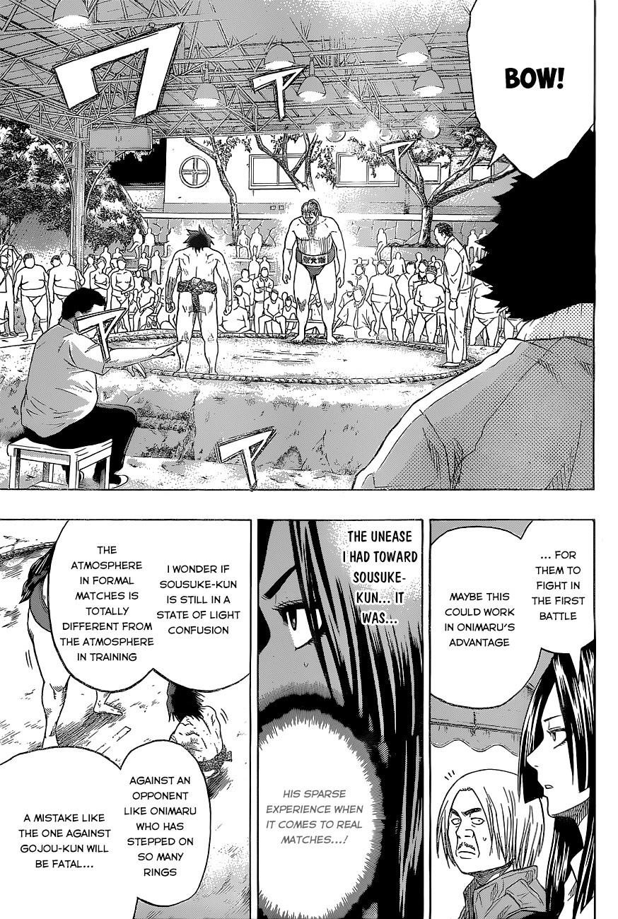 Hinomaru Sumo Chapter 29 - Page 13