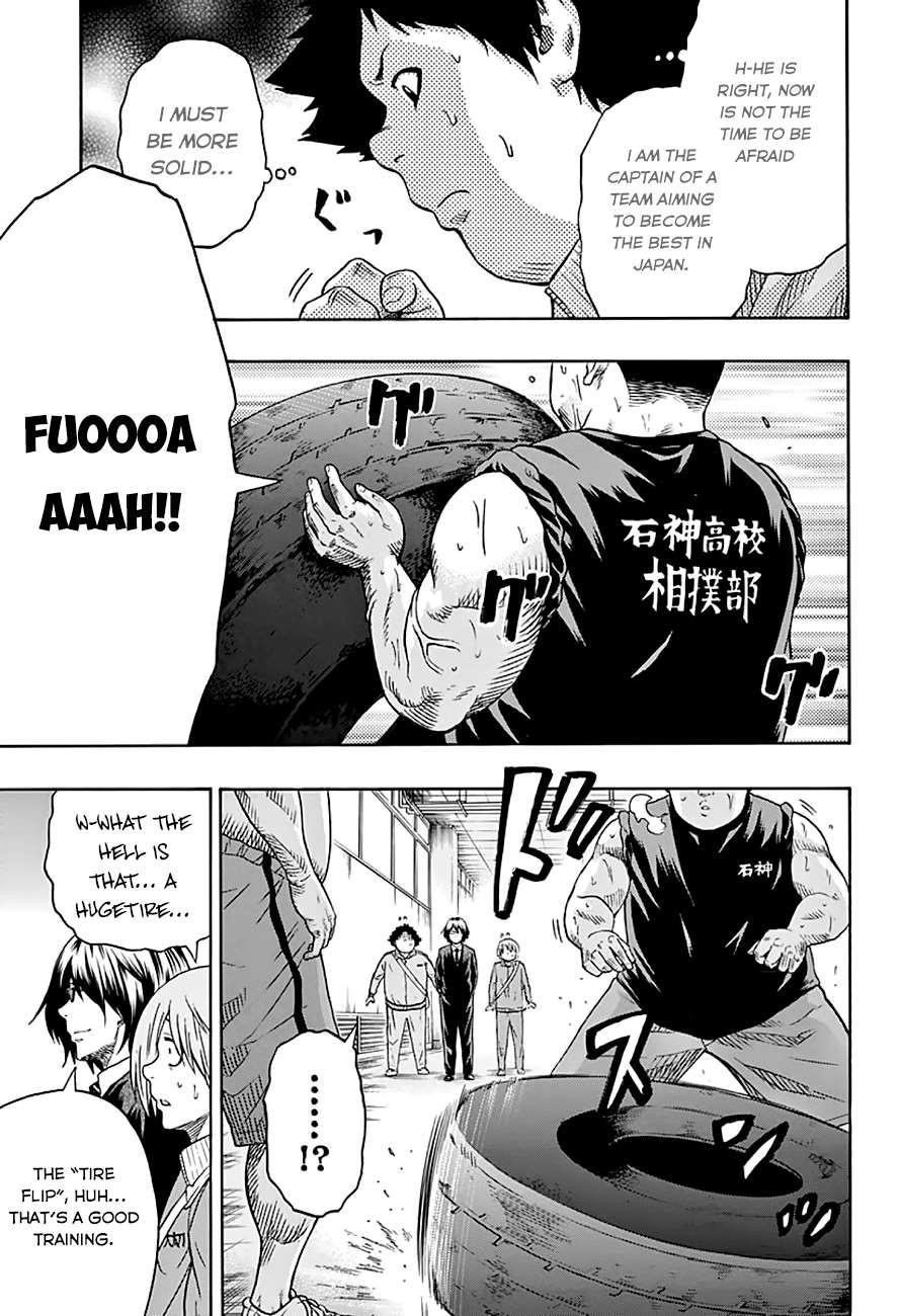 Hinomaru Sumo Chapter 45 - Page 10