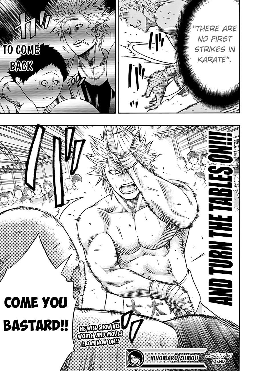 Hinomaru Sumo Chapter 57 - Page 20