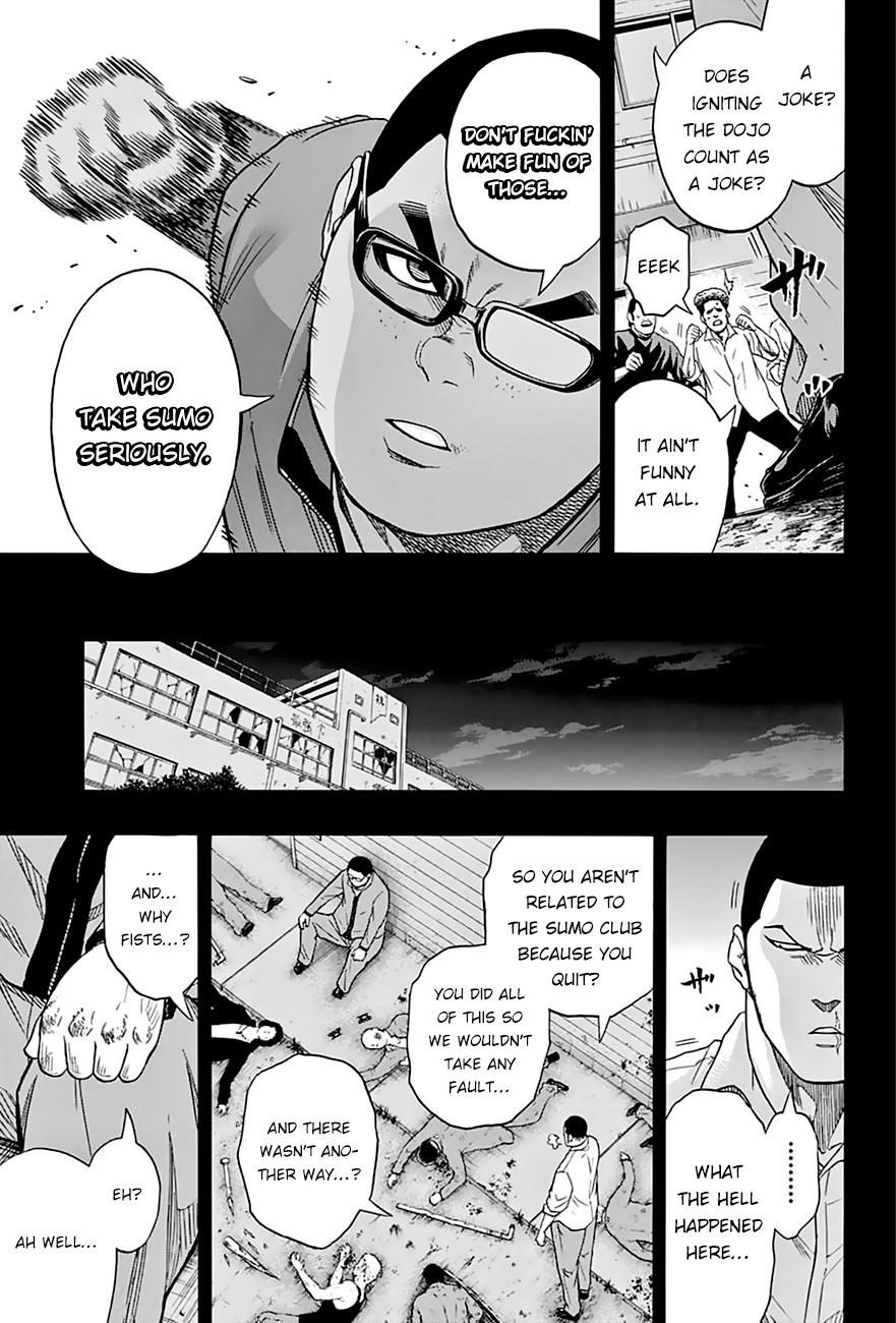 Hinomaru Sumo Chapter 61 - Page 8