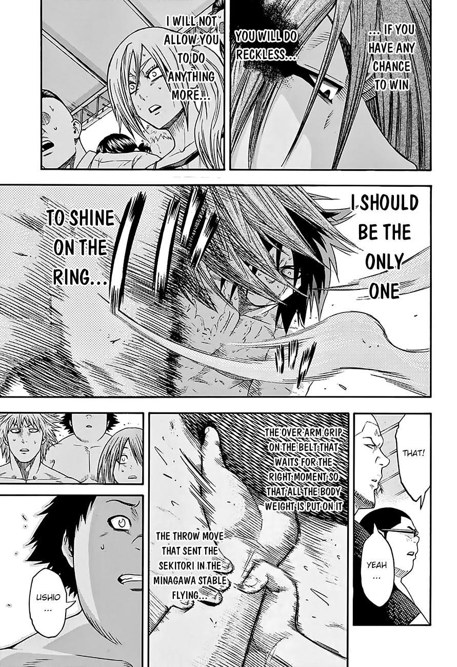 Hinomaru Sumo Chapter 65 - Page 19