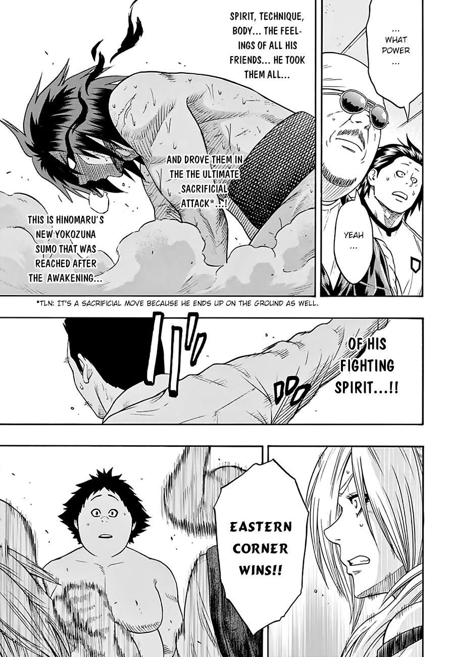 Hinomaru Sumo Chapter 67 - Page 16