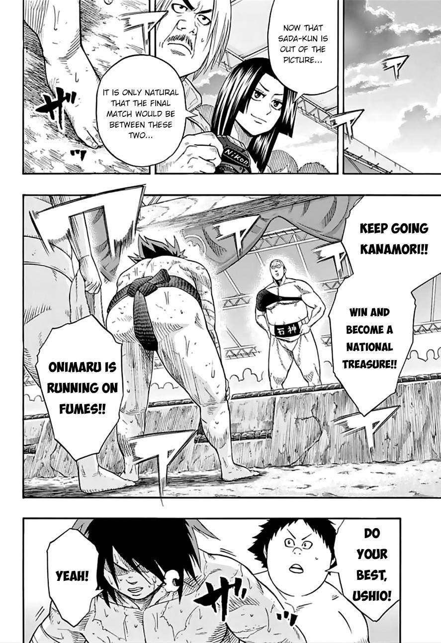 Hinomaru Sumo Chapter 72 - Page 37