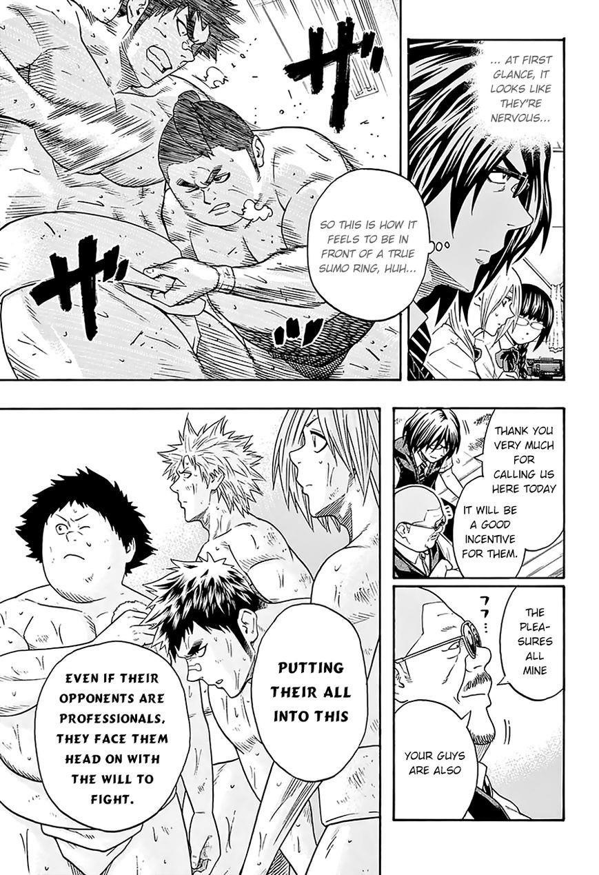 Hinomaru Sumo Chapter 80 - Page 15