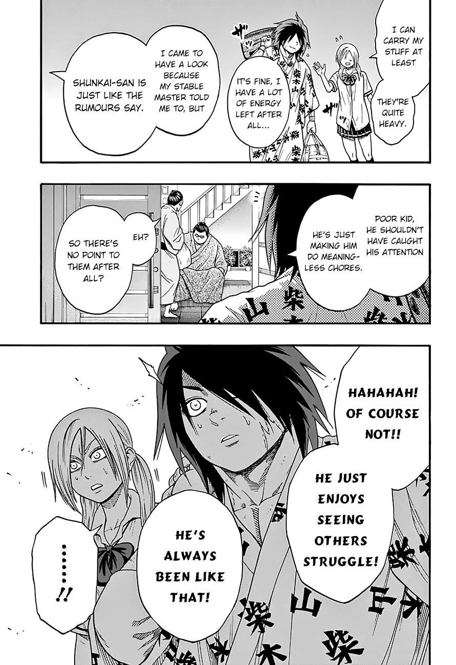 Hinomaru Sumo Chapter 83 - Page 17