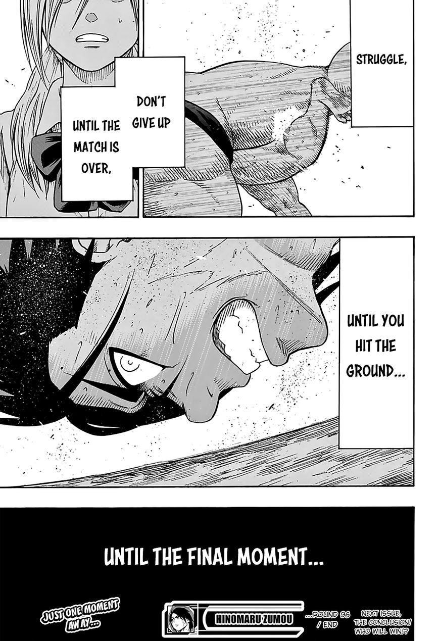 Hinomaru Sumo Chapter 96 - Page 21